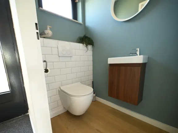 Appartement wijk de brabander 72 cadzand toilet