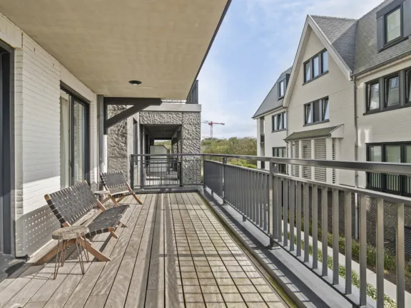 Appartement strandresidentie cadzand balkon 2