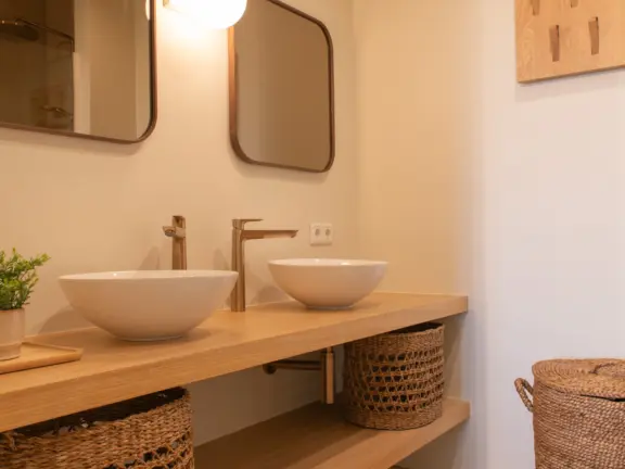 Appartement boulevard de wielingen 33 302 cadzand bad badkamer ensuite 1 wastafel