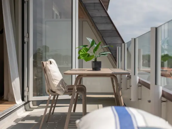 Appartement boulevard de wielingen 33 304 cadzand bad balkon