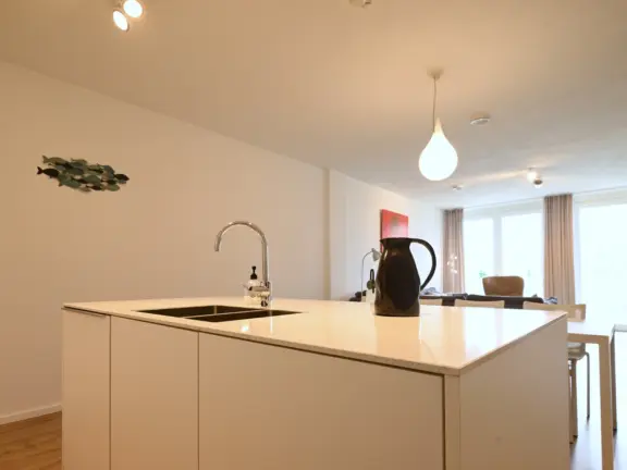 Appartement 2 E002 badhuis cadzand keuken woonkamer