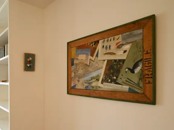 Appartement 2 E002 badhuis cadzand schilderij