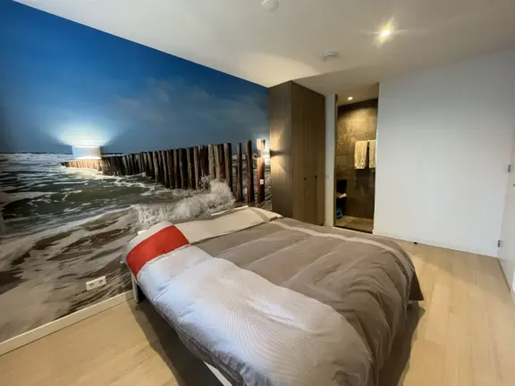 Badhuis cadzand appartement 2 F105 slaapkamer 1 badkamer en suite