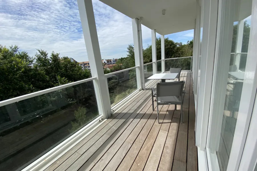 Luxe appartement badhuis cadzand balkon 3