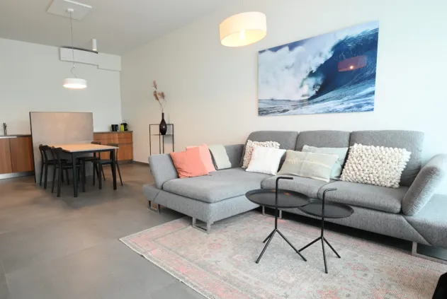 Appartement badhuis 2 E008 cadzand woonkamer totaal