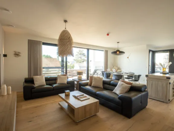 Maison la belle de branding cadzand woonkamer