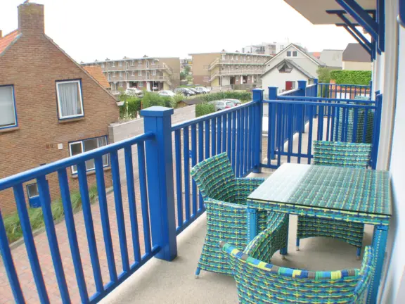 Appartement cadzand bad villa duindoorn 101 balkon