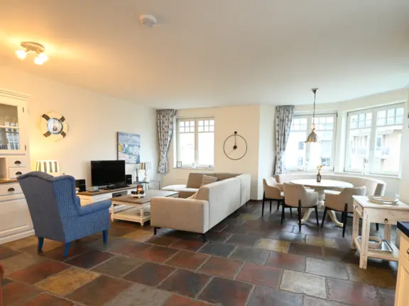 Appartement duindoorn 301 cadzand woonkamer totaal