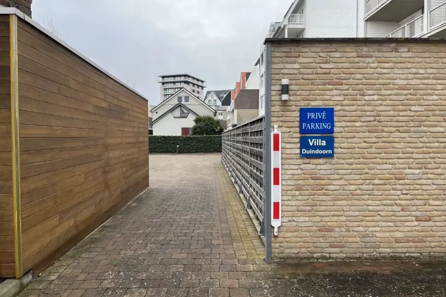 Villa duindoorn cadzand parkeren