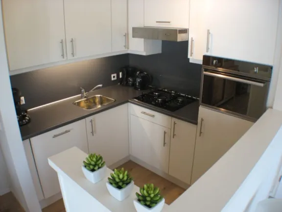 Appartement duinhof 1 6 11 cadzand keuken