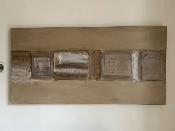 Duinhof 5 6 appartement cadzand schilderij