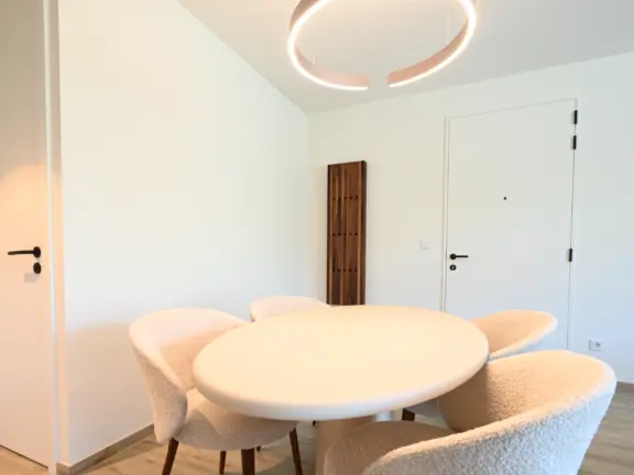 Vakantie appartement cadzand dunes et mer eettafel