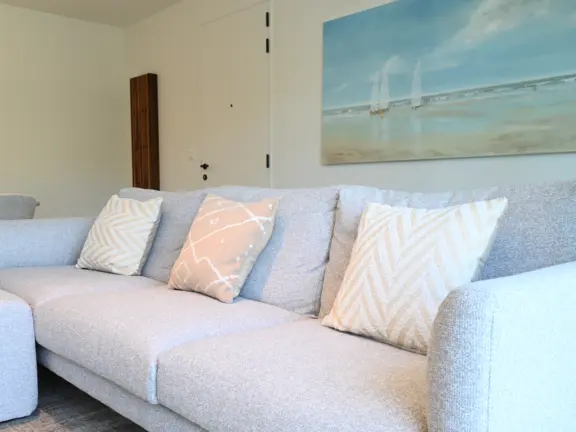 Vakantie appartement cadzand dunes et mer sofa