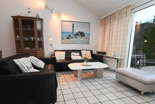 Vakantiehuis lijsterstraat 12 cadzand zeeland zithoek