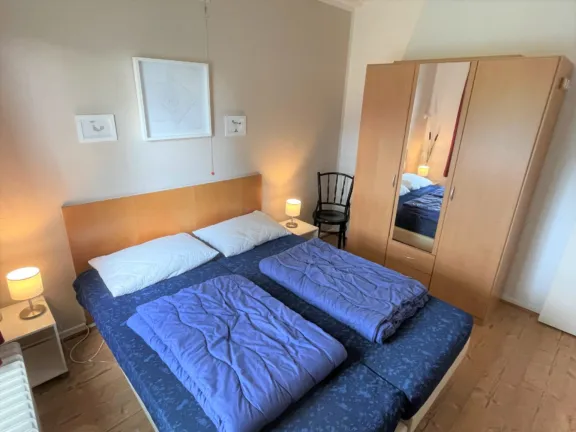 Ferienhaus nachtegalenstraat 11a cadzand schlafzimmer 1b
