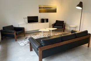 Vakantie bungalow nachtegalenstraat 13 cadzand woonkamer zithoek