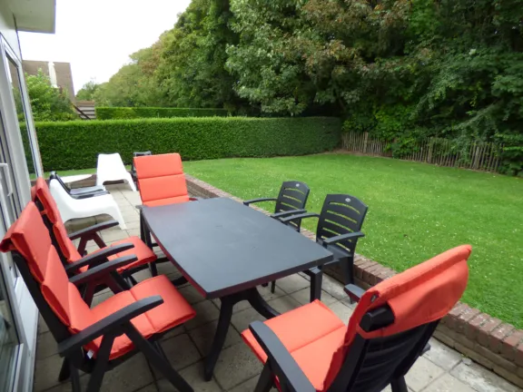 Vakantie bungalow nachtegalenstraat 13 cadzand tuinterras