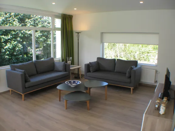 Bungalow nachtegalenstraat 5 cadzand bad woonkamer