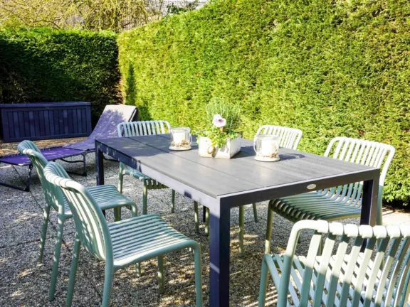 Ferienhaus sleedoornstraat 10 cadzand garten