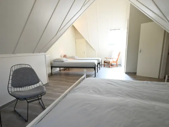 Vakantiehuis villa nausikaa sterntjeslaan 10a cadzand slaapkamer zolder totaal