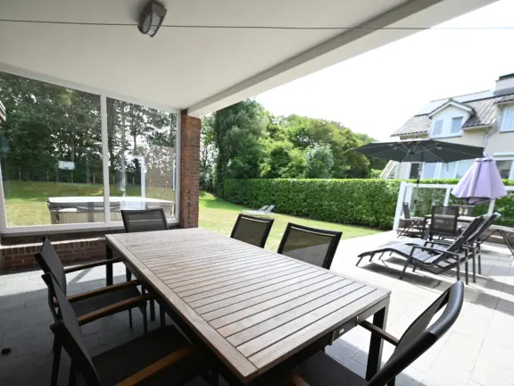 Ferienhaus margret sterntjeslaan 11 cadzand garten terrasse uberdacht