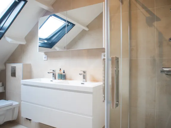 Vakantie appartement cadzand boulevard de wielingen douche