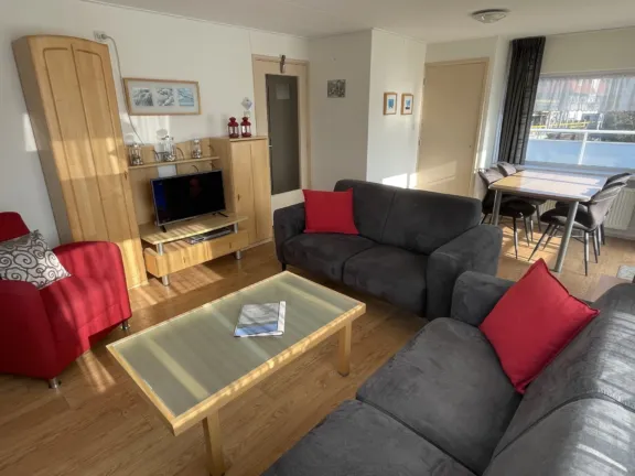 Wohnung kinkhoorn duinlaan 2a cadzand bad wohnzimmer