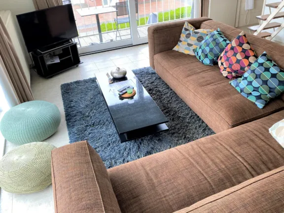 Ferienwohnung cadzand duinlaan 5b wohnzimmer