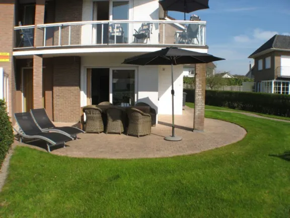 Appartement villa desto hennquinlaan 25 cadzand bad terras gras