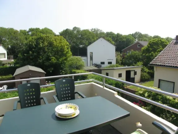 Appartement neptunus cadzand hennequinlaan 23a balkon