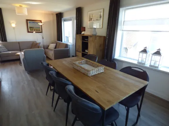 Appartement neptunus cadzand hennequinlaan 23a woonkamer compleet