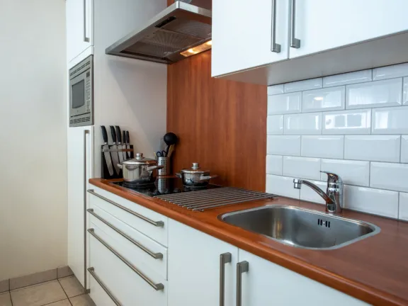 Appartement alledeske hennequinlaan 25b cadzand keuken aanrecht