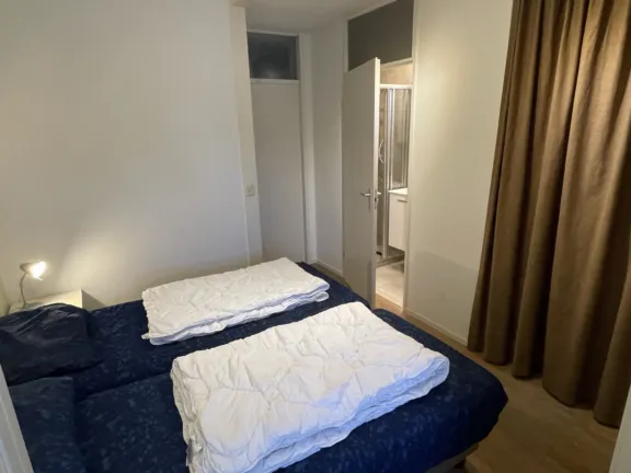 Wohnung meidoornstraat 14 cadzand bad schlafzimmer 1b