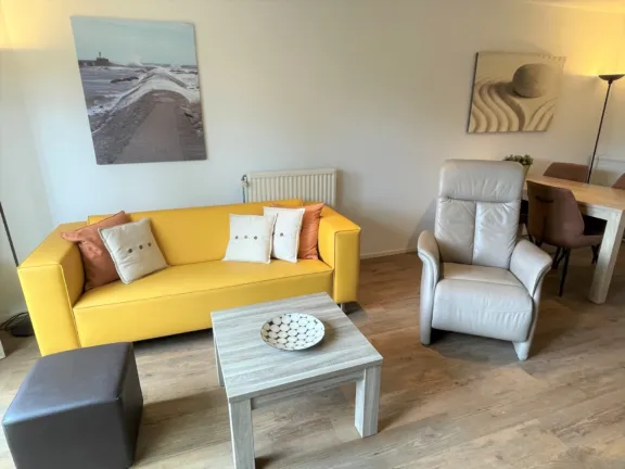 Wohnung meidoornstraat 14 cadzand bad sitzecke