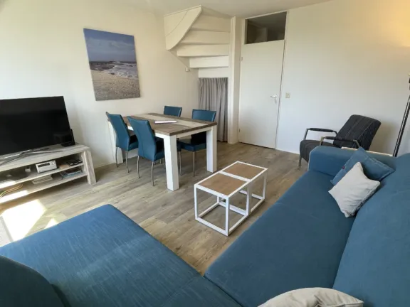 Appartement meidoornstraat 14a cadzand woonkamer