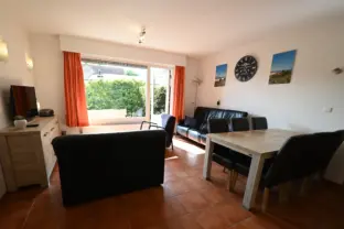 Fewo sleedoornstraat 5a cadzand bad wohnzimmer garten