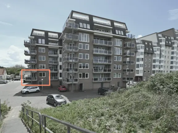 Appartement aan zee cadzand bad deurloo 53 05 ligging