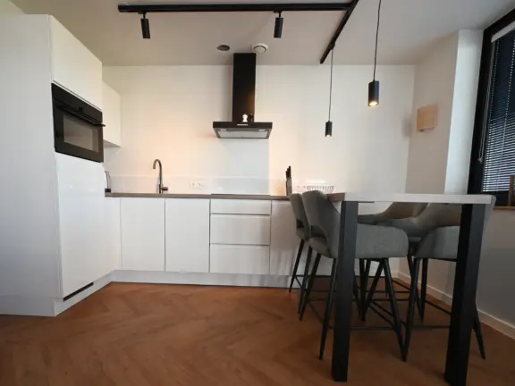 Appartement aan zee cadzand bad deurloo 53 05 keuken