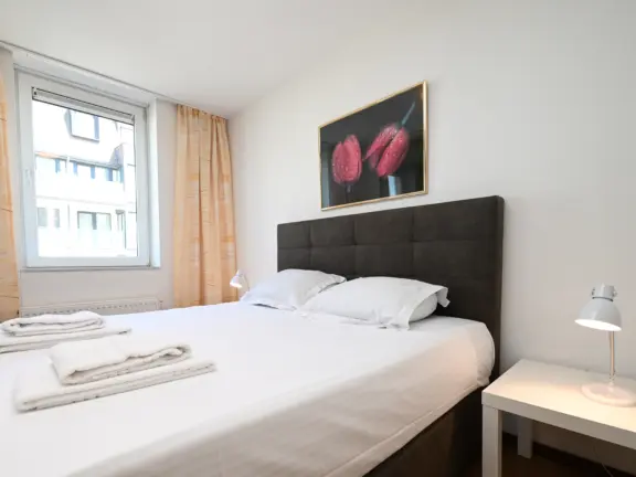 Wohnung deurloo 53 13 cadzand meerblick schlafzimmer fenster