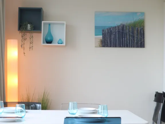 Appartement deurloo cadzand eettafel