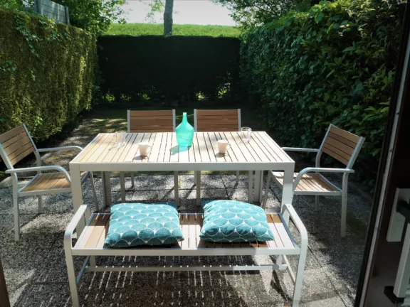 Vakantiehuis spaanse galeien 19 cadzand het zwin buiten eten