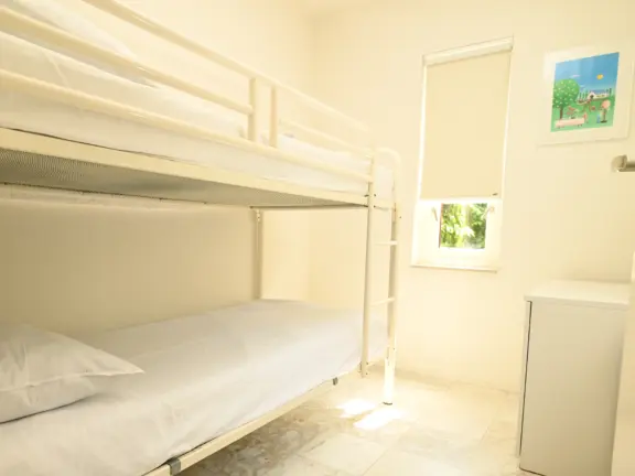 Vakantiehuis spaanse galeien cadzand slaapkamer 3 stapelbed