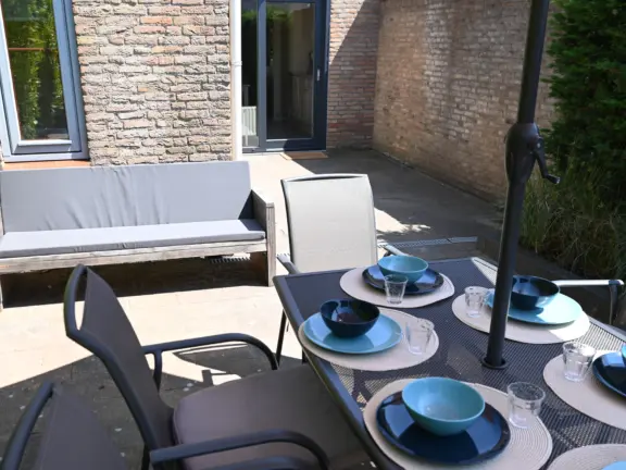 Spaanse galeien 105 cadzand ferienhaus garten sof a