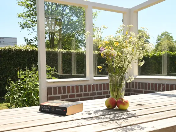 Vrijstaand vakantiehuis grote christoffelstraat 34 cadzand terra nova picknick tafel