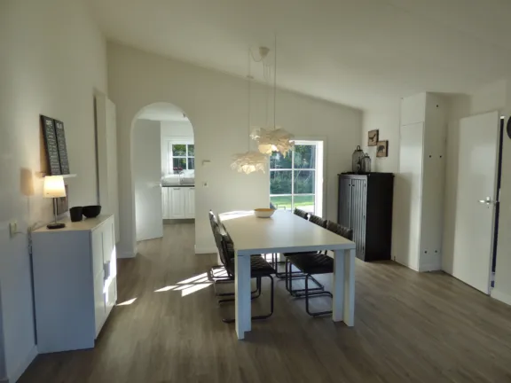 Vakantie bungalow boothuys grote christoffelstraat 11 cadzand eethoek totaal