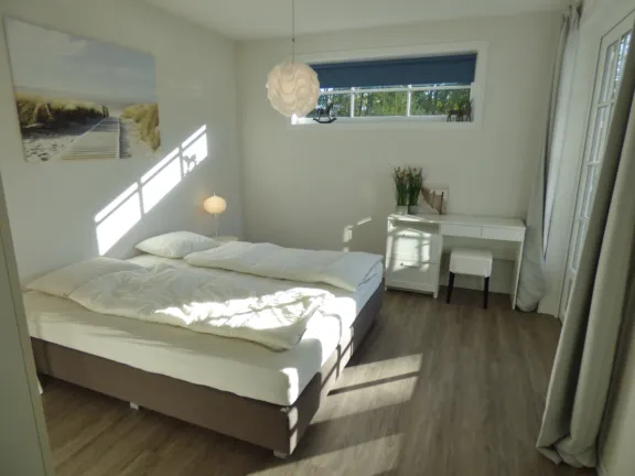 Vakantie bungalow boothuys grote christoffelstraat 11 cadzand slaapkamer