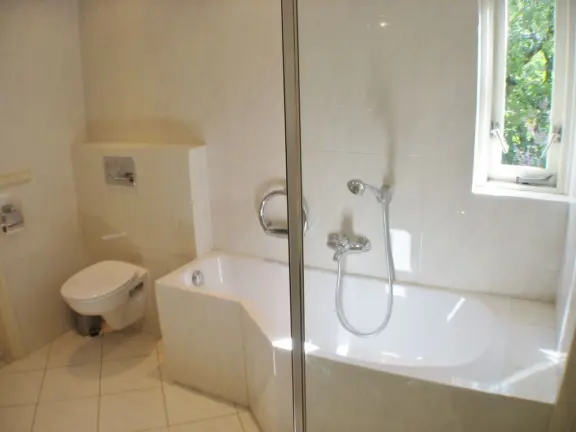 Ferien bungalow joannas hof grote christoffelstraat 15 cadzand badwanne