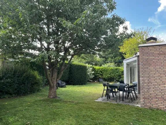 Bungalow sunrise grote christoffelstraat 30 cadzand tuin achter