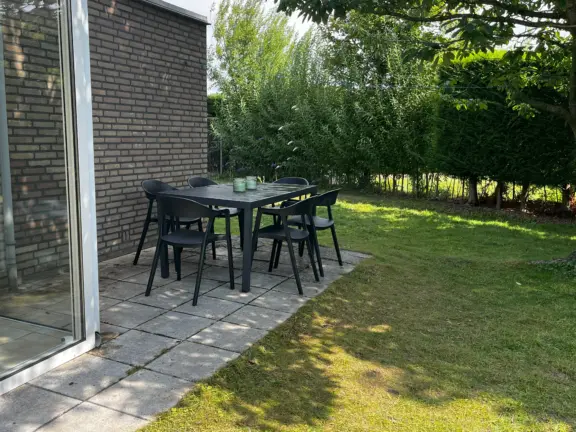 Bungalow sunrise grote christoffelstraat 30 cadzand tuin terras