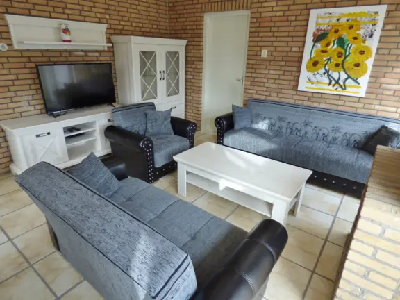 Bungalow sunrise grote christoffelstraat 30 cadzand woonkamer